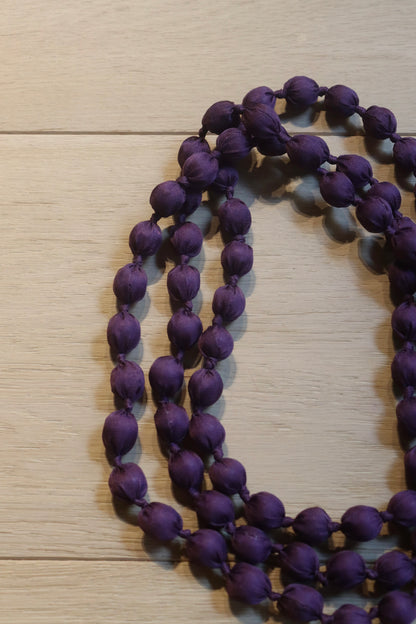 COLLAR NATALIA BERENJENA