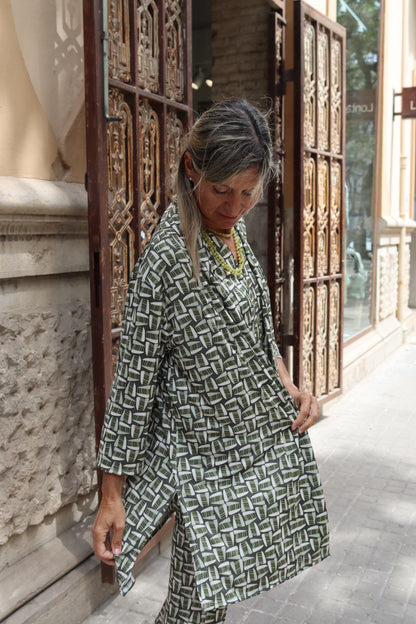 KIMONO PETRA VERDE