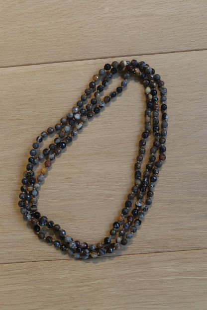 COLLAR ZOE MULTI GRISES