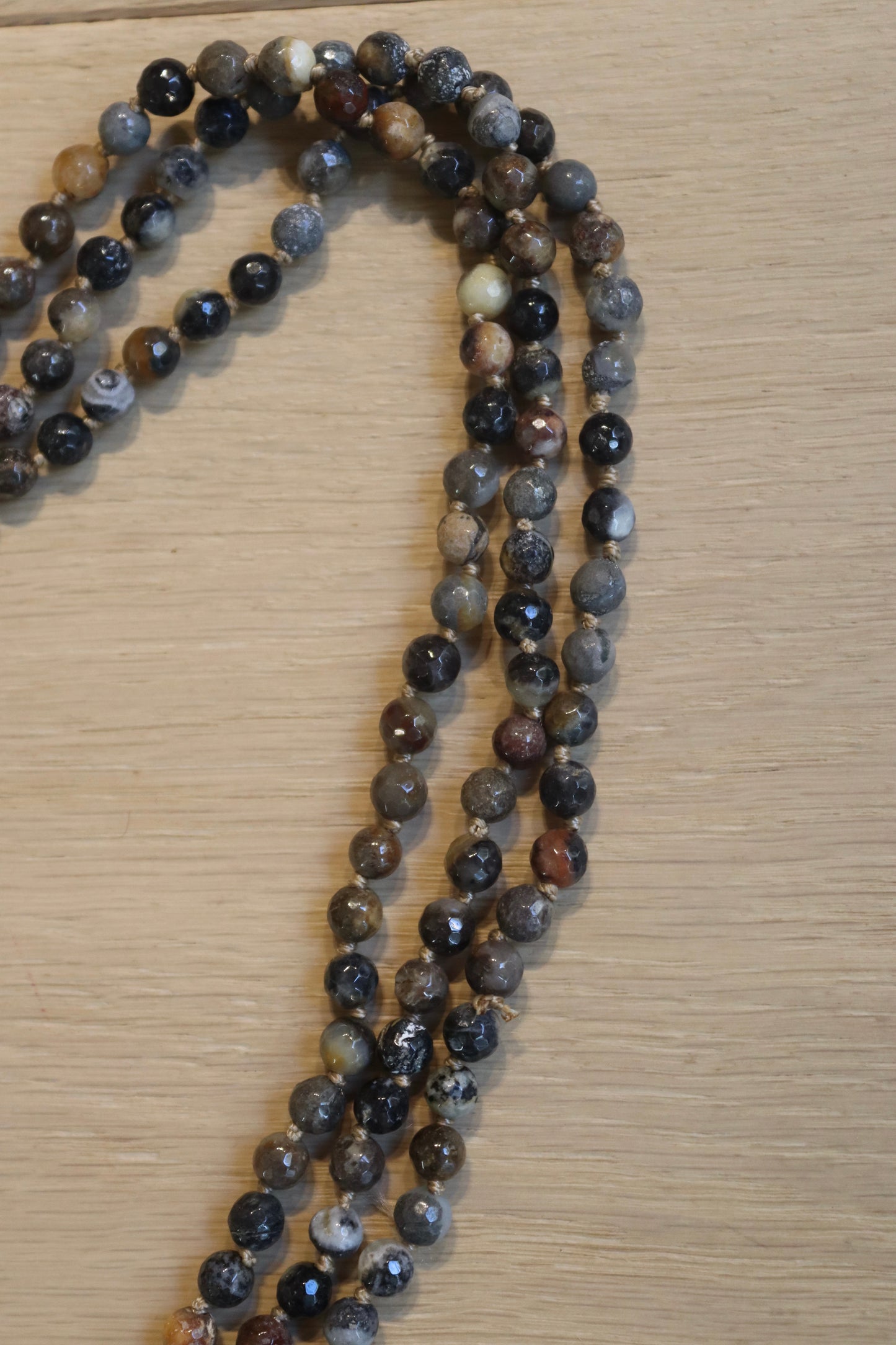 COLLAR ZOE MULTI GRISES