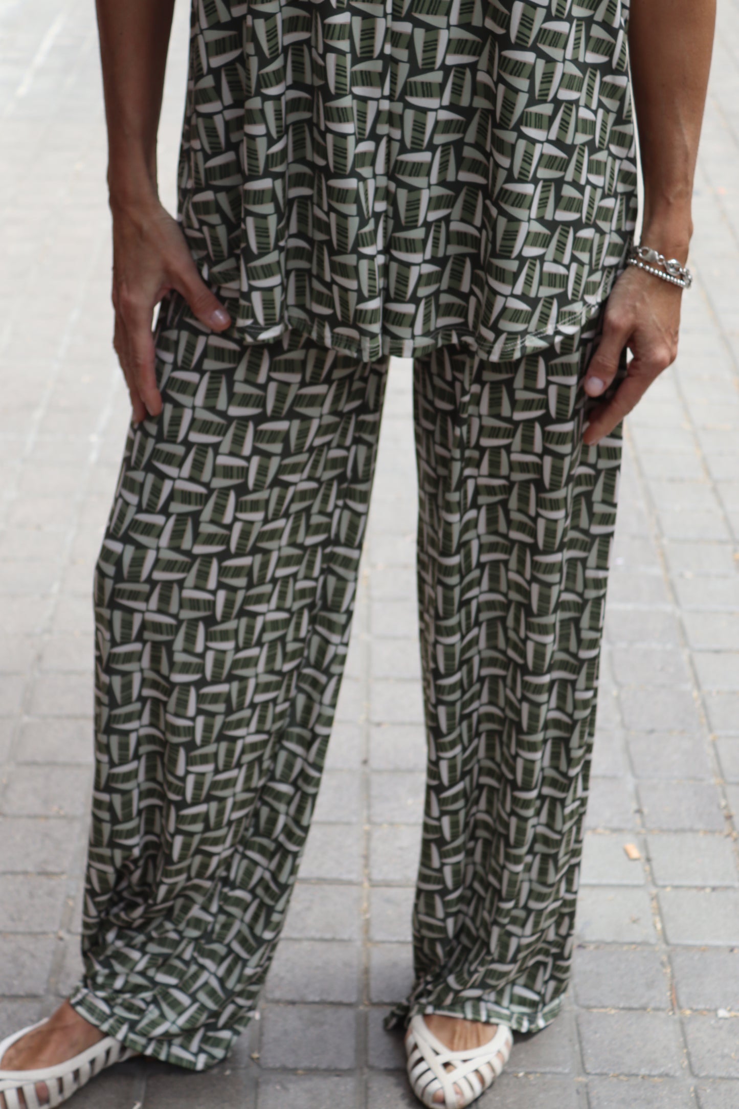 PANTALON PETRA RECTO VERDE