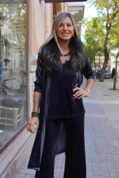 CUELLO DE PELO VERDE