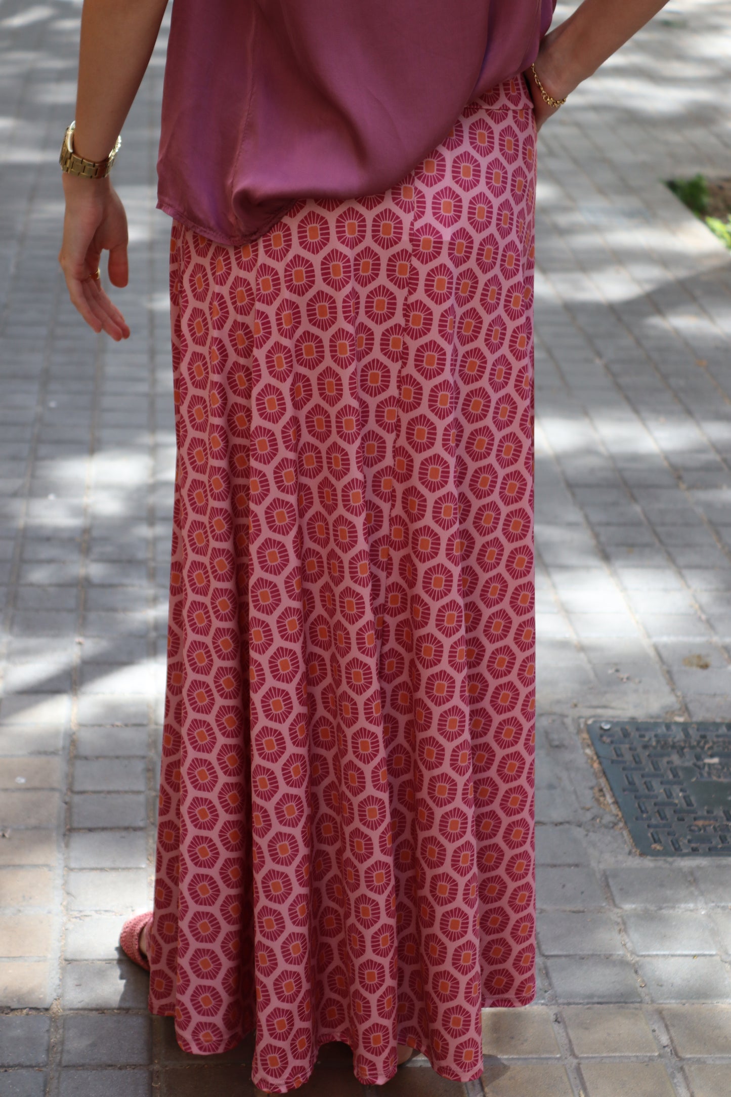 FALDA PILAR ROSA