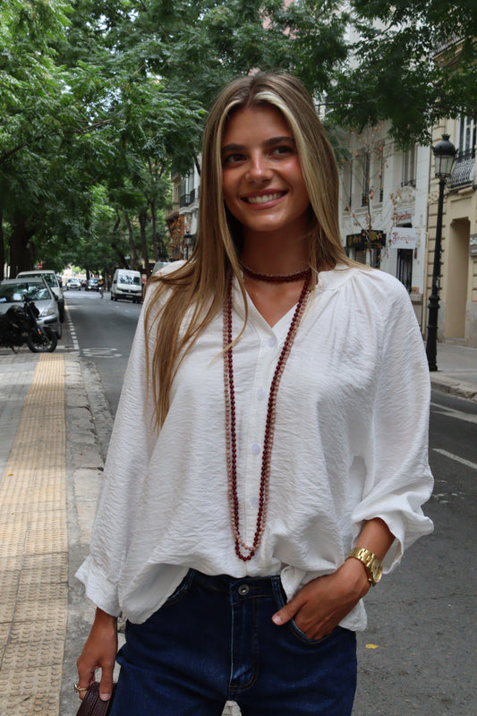 CAMISA LUISA BLANCA
