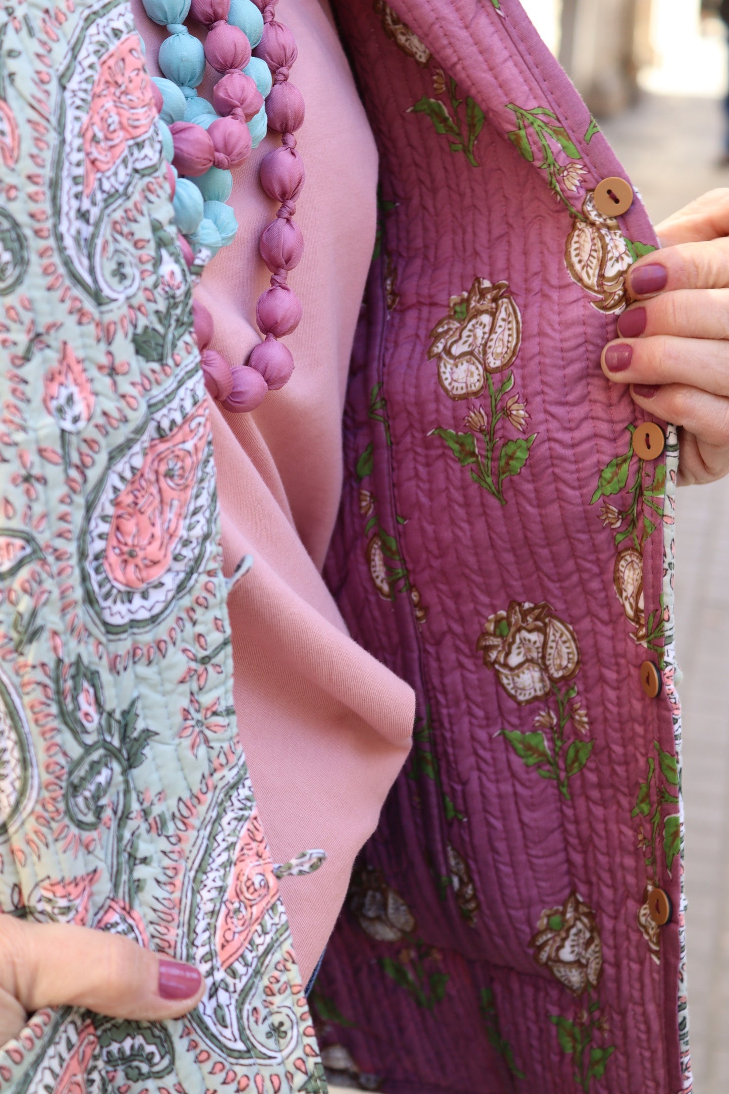 CHAQUETA REVERSIBLE M/L