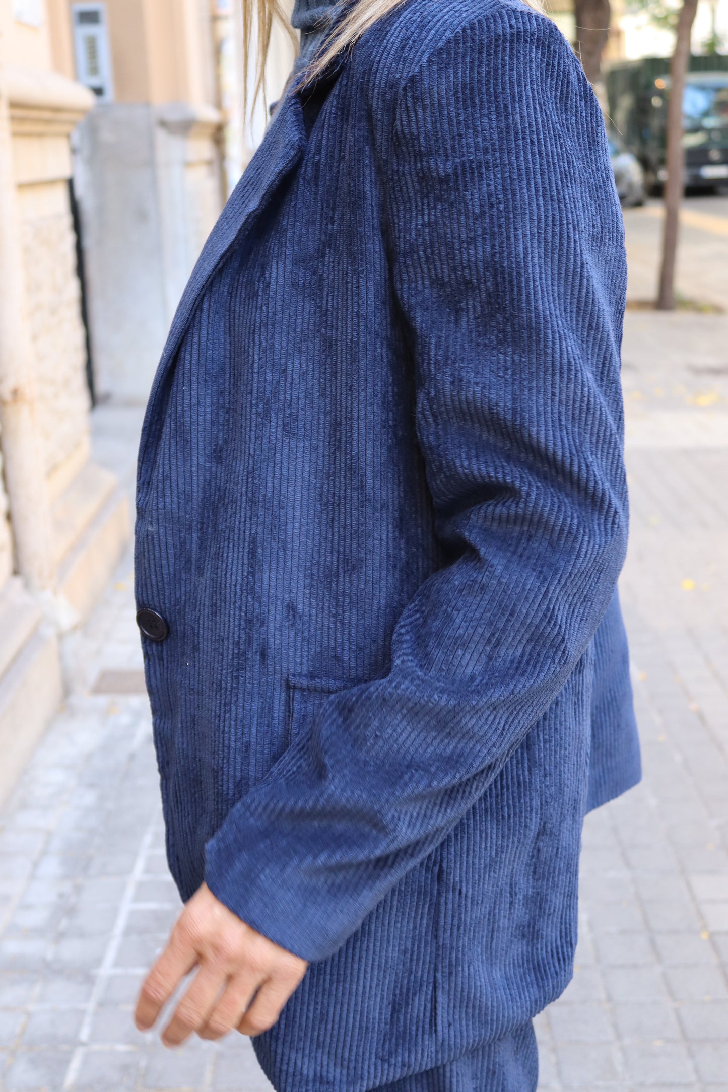 AMERICANA PANA OLIVIA AZUL MARINO