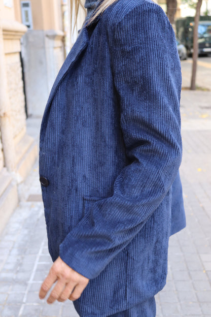 AMERICANA PANA OLIVIA AZUL MARINO