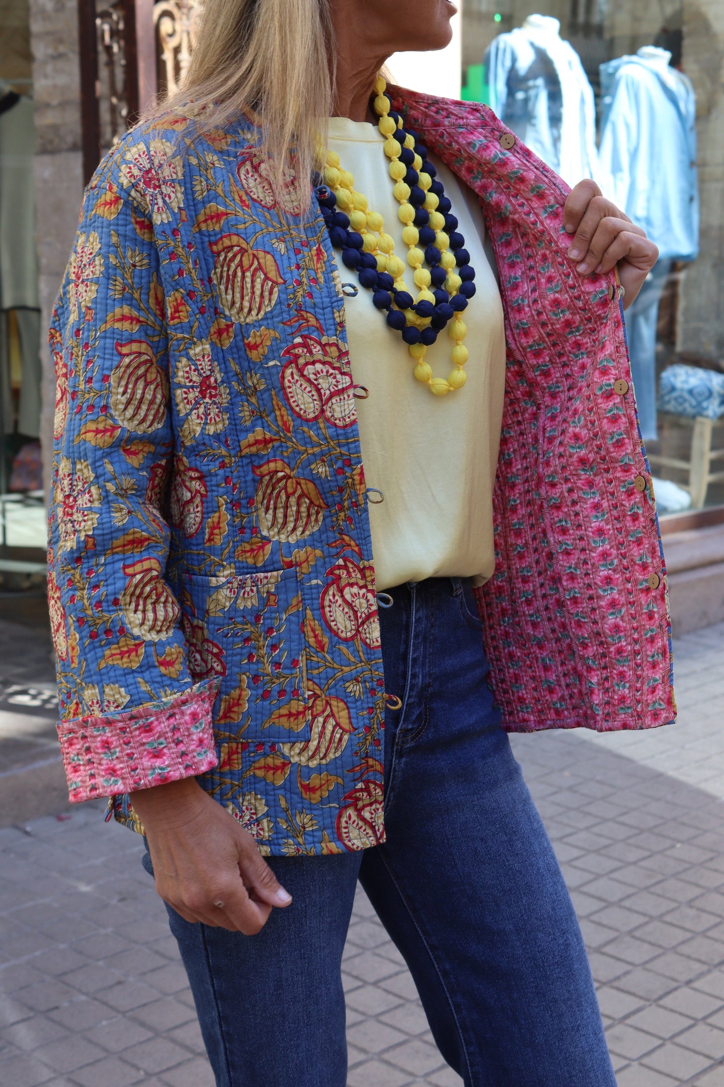 CHAQUETA REVERSIBLE M/L