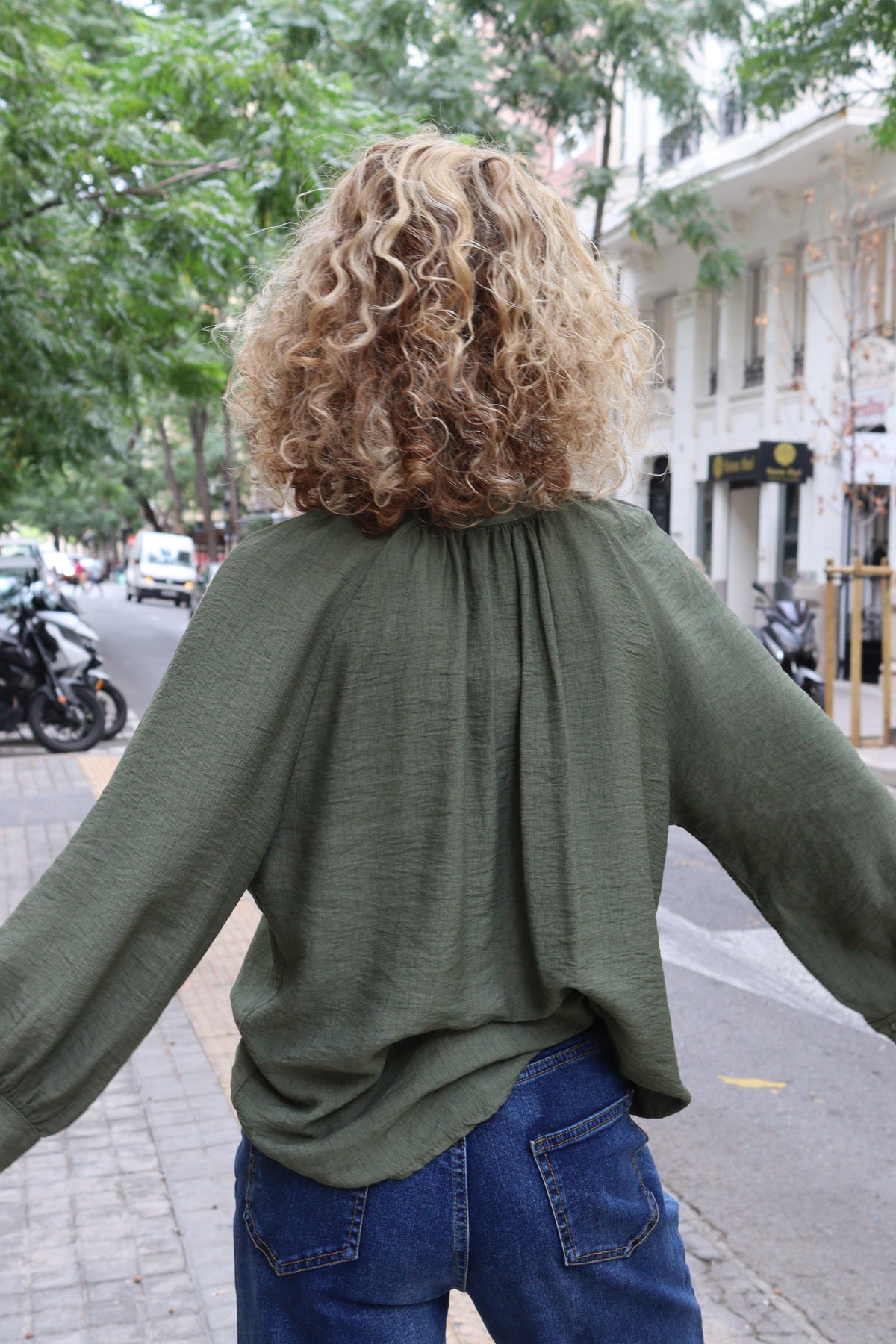 CAMISA LUISA VERDE