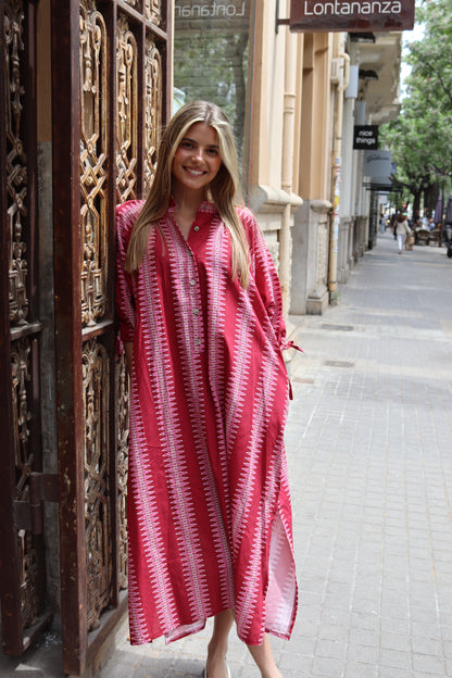 VESTIDO GELA ROJO