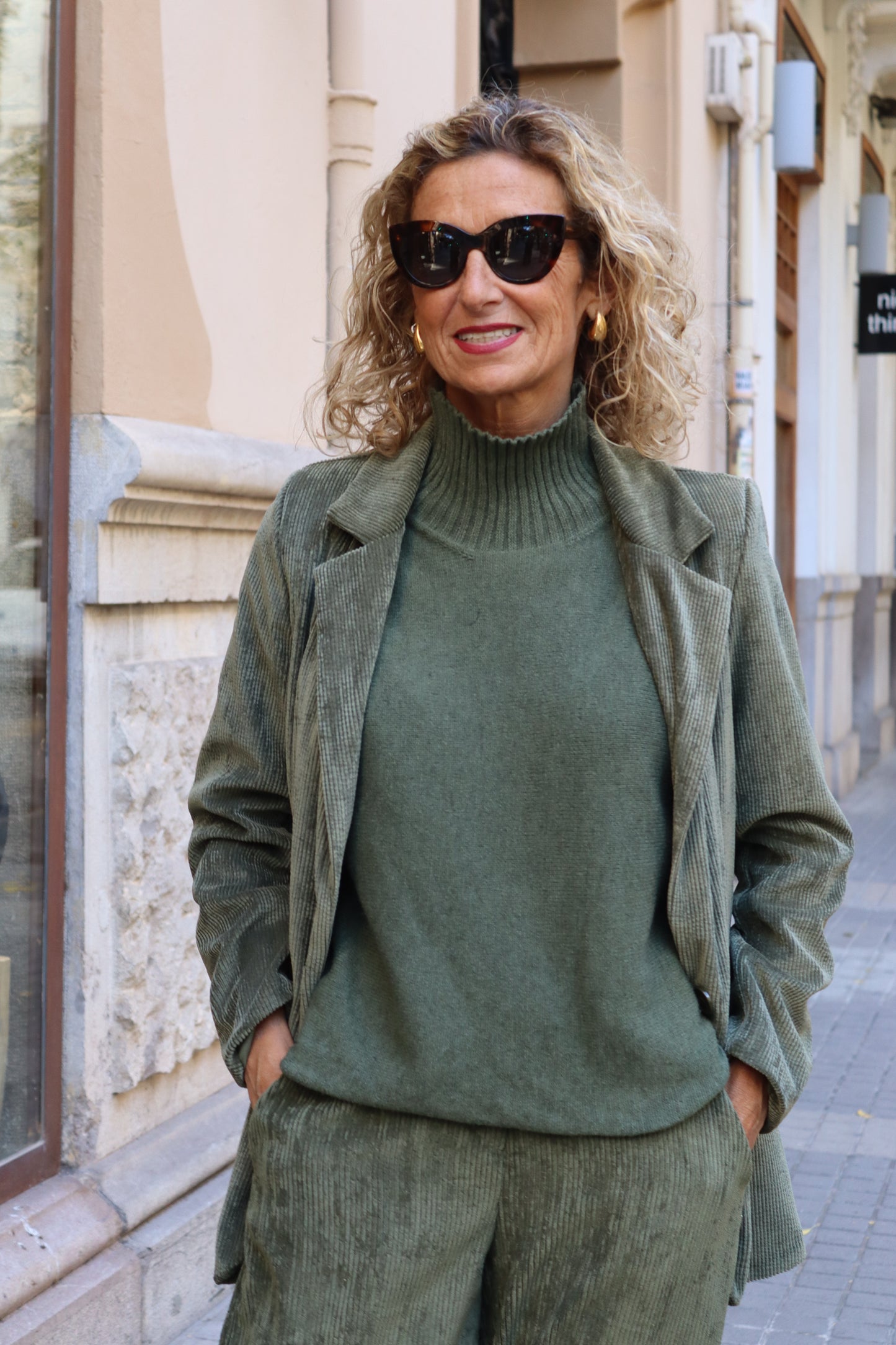 AMERICANA PANA OLIVIA VERDE