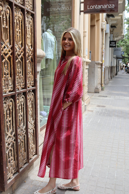 VESTIDO GELA ROJO