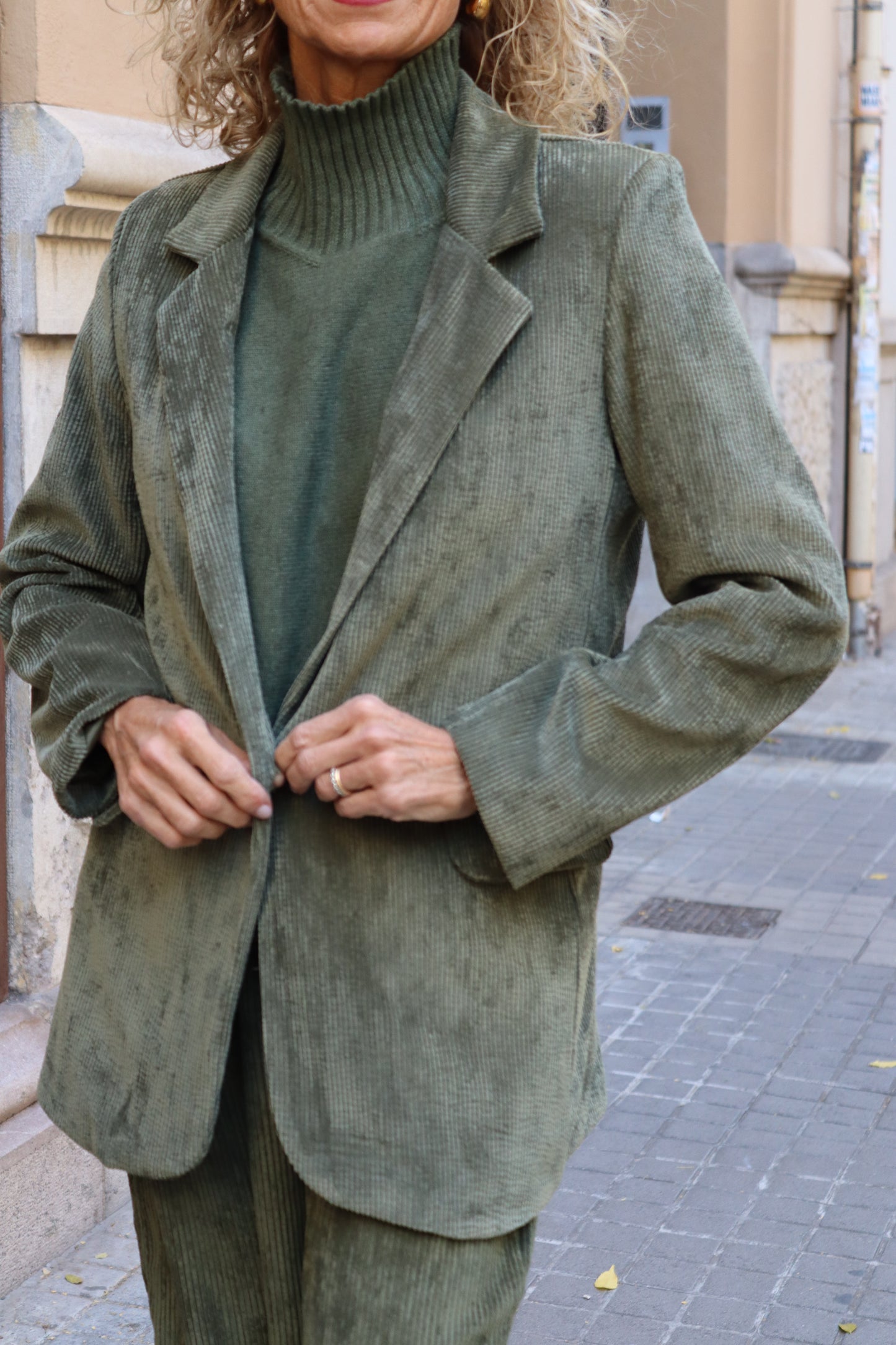 AMERICANA PANA OLIVIA VERDE