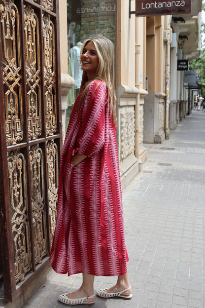 VESTIDO GELA ROJO