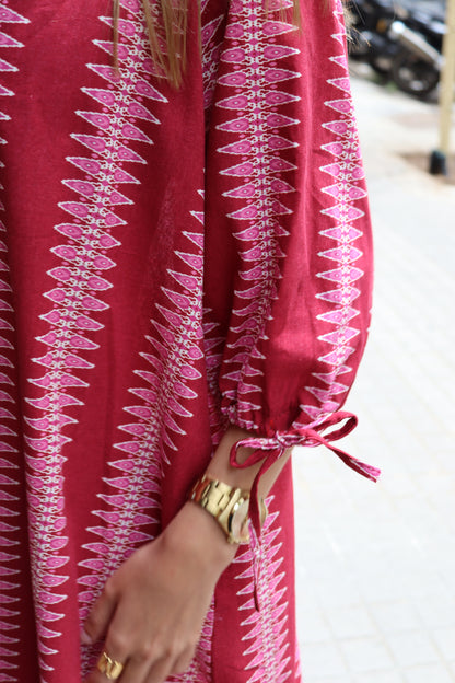 VESTIDO GELA ROJO