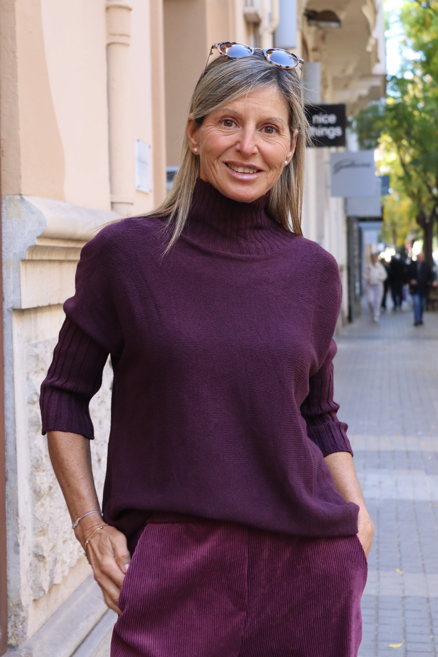 JERSEY ÁNGELA BERENJENA