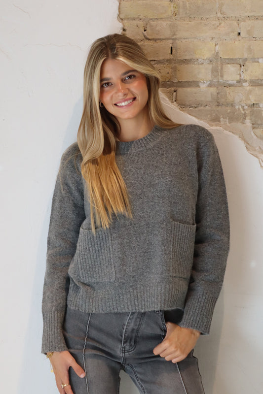 JERSEY MERY BOLSILLOS GRIS