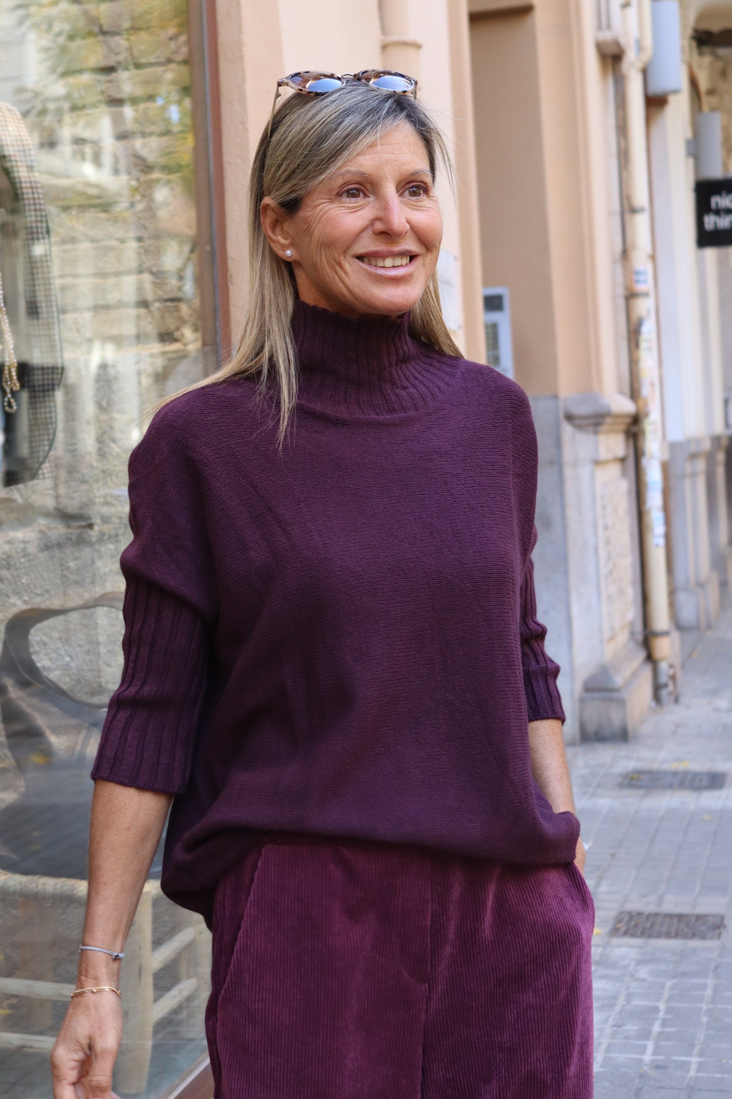 JERSEY ÁNGELA BERENJENA