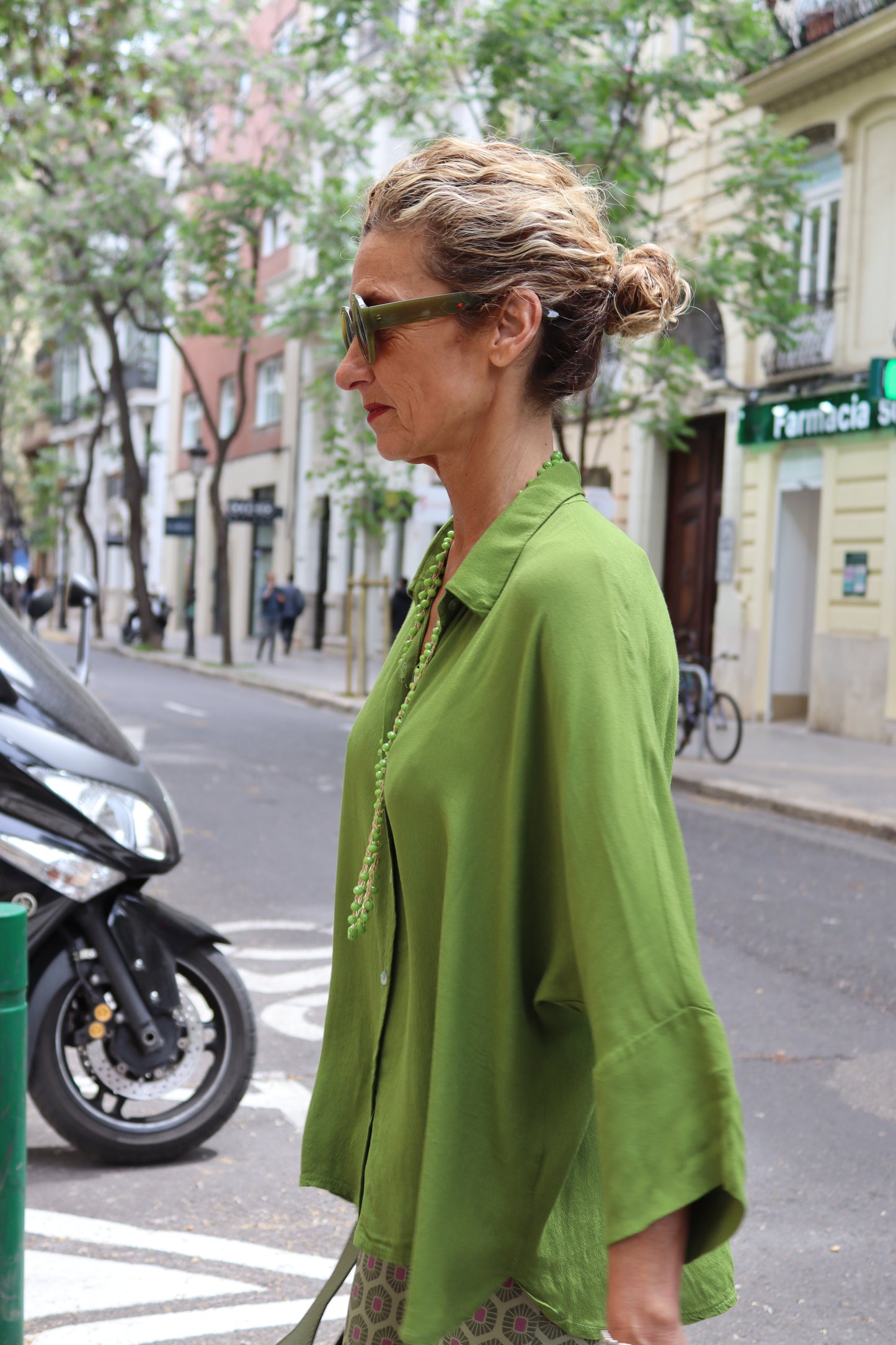 CAMISA PALOMA PISTACHO