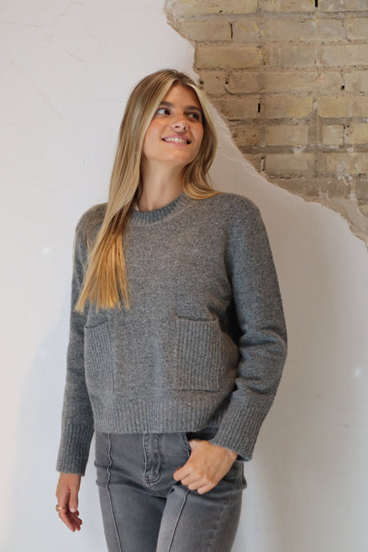 JERSEY MERY BOLSILLOS GRIS