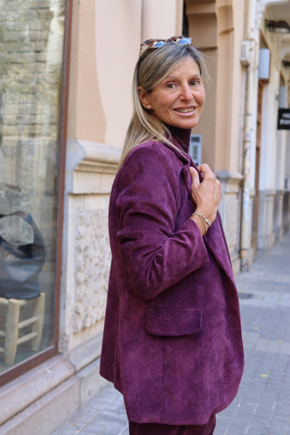 AMERICANA PANA OLIVIA BERENJENA