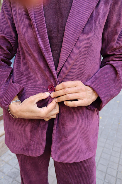 AMERICANA PANA OLIVIA BERENJENA