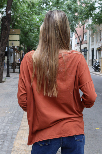 CAMISETA LUCIA TEJA