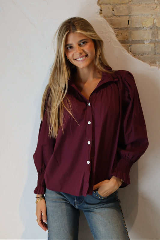CAMISA CHLOE BUGANVILLA