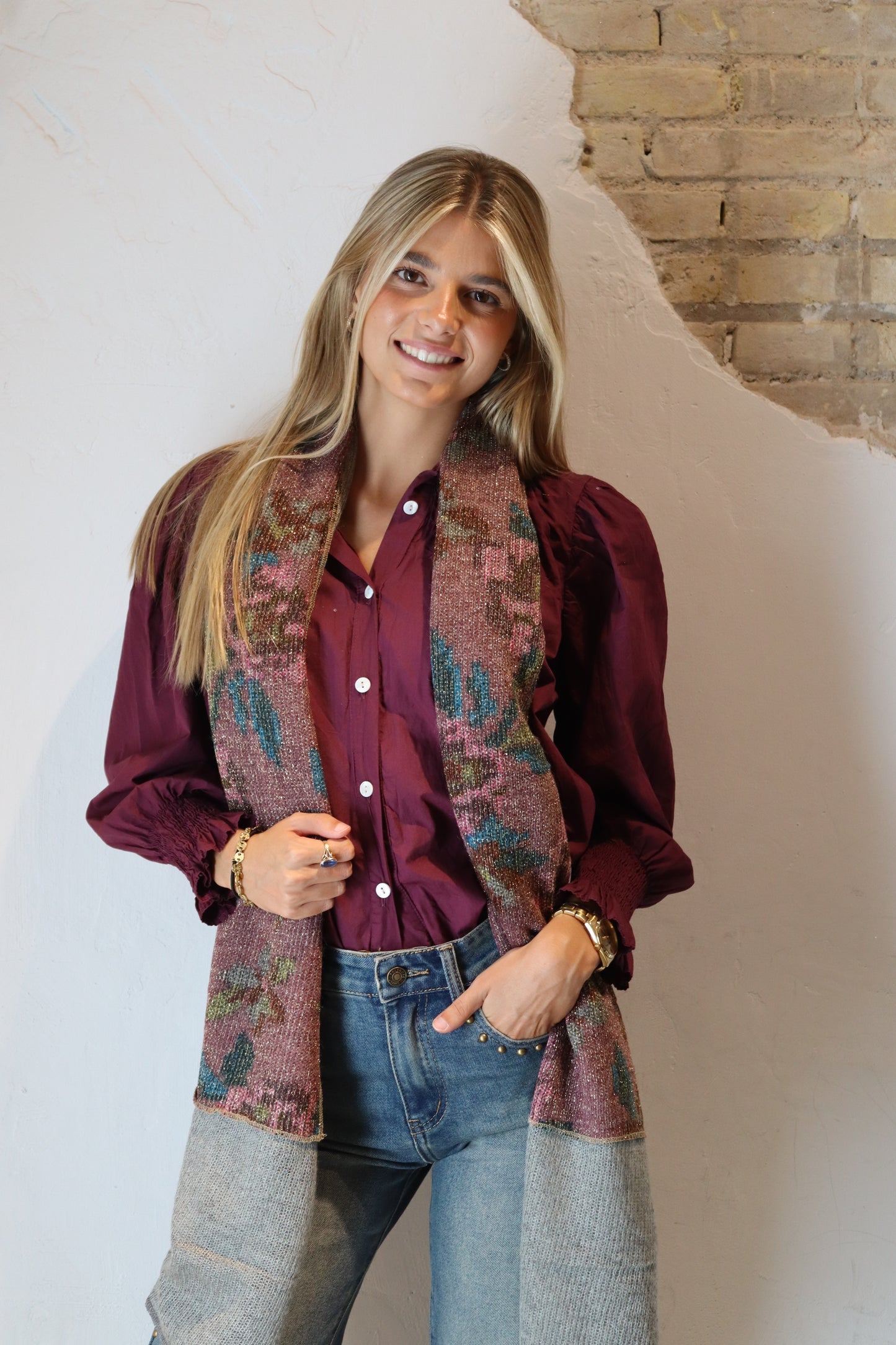 BUFANDA SOPHIE GRIS
