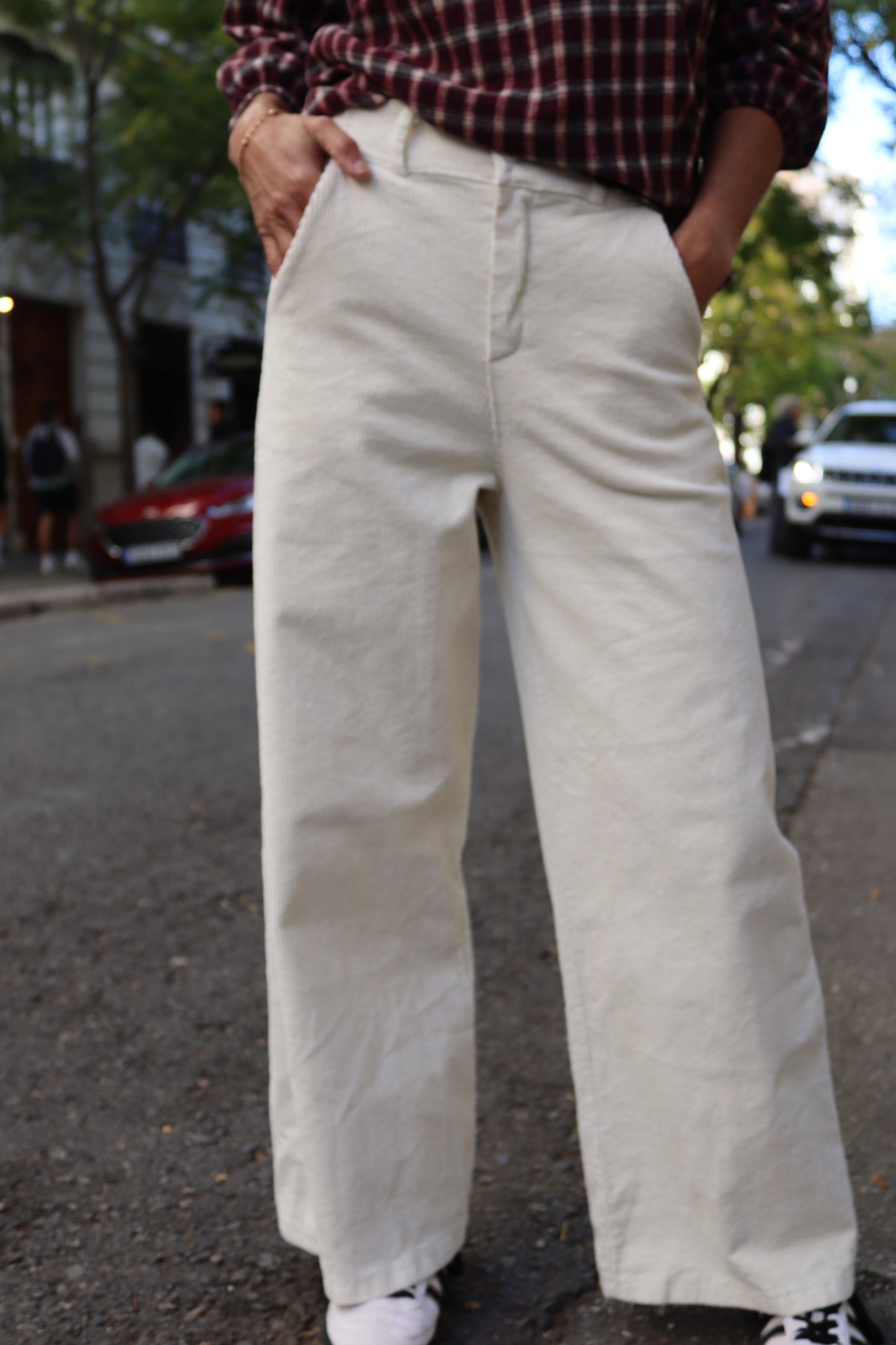 PANTALÓN PANA CRUDO