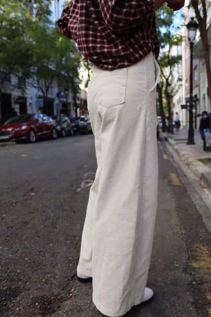 PANTALÓN PANA CRUDO