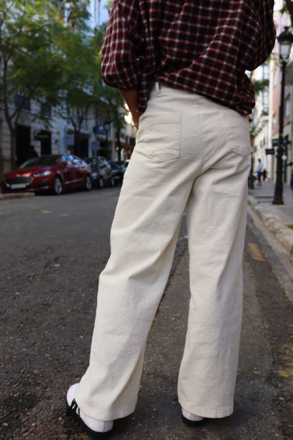 PANTALÓN PANA CRUDO