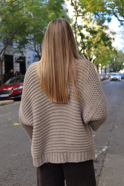 CHAQUETA SILVIA BEIGE