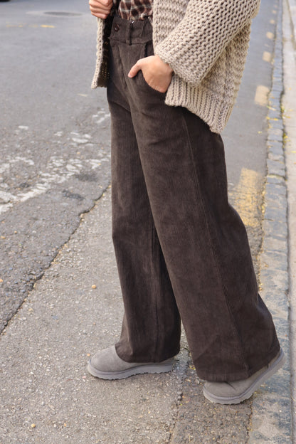 PANTALÓN PANA CHOCOLATE