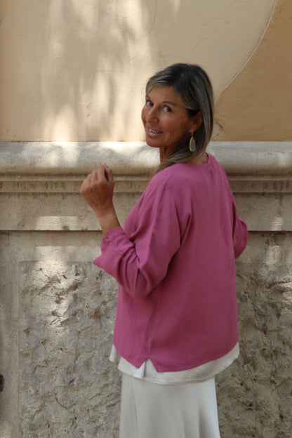 CAMISA ISA ROSA