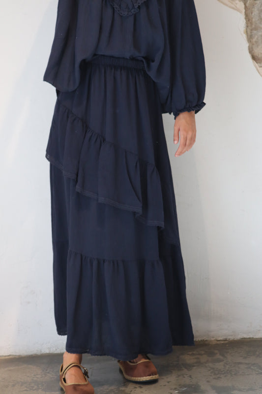 FALDA EVA AZUL MARINO