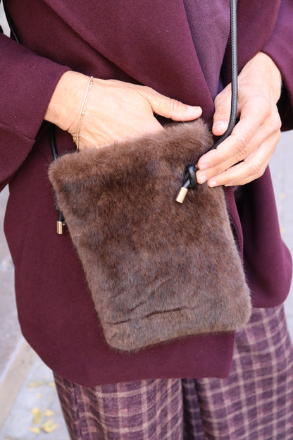 BANDOLERA LUISA CHOCO