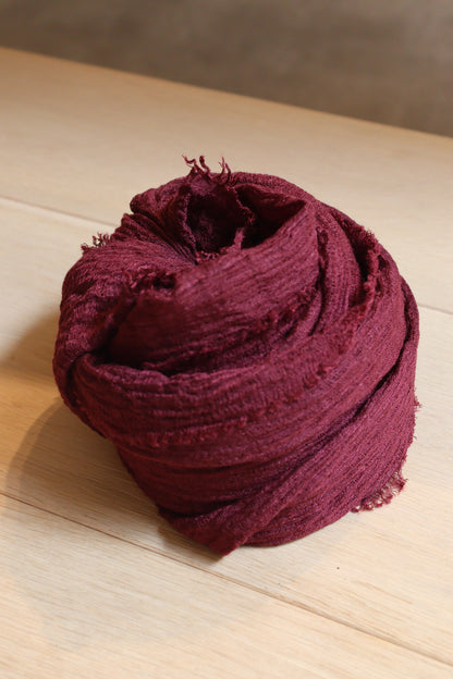 PAÑUELO LISO VINO