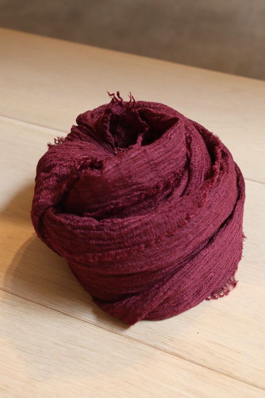 PAÑUELO LISO VINO