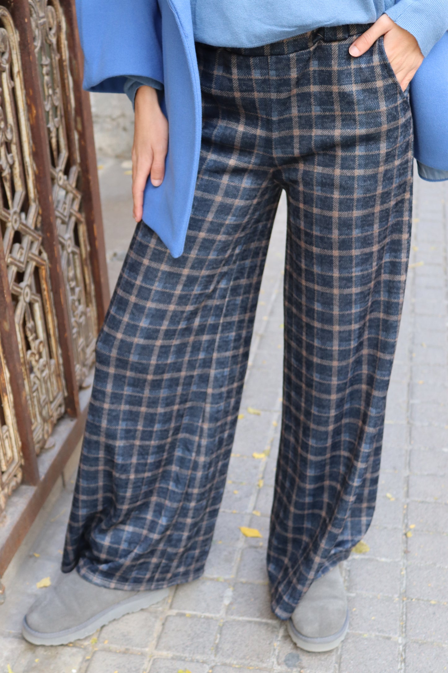 PANTALÓN CLAUDIA AZUL