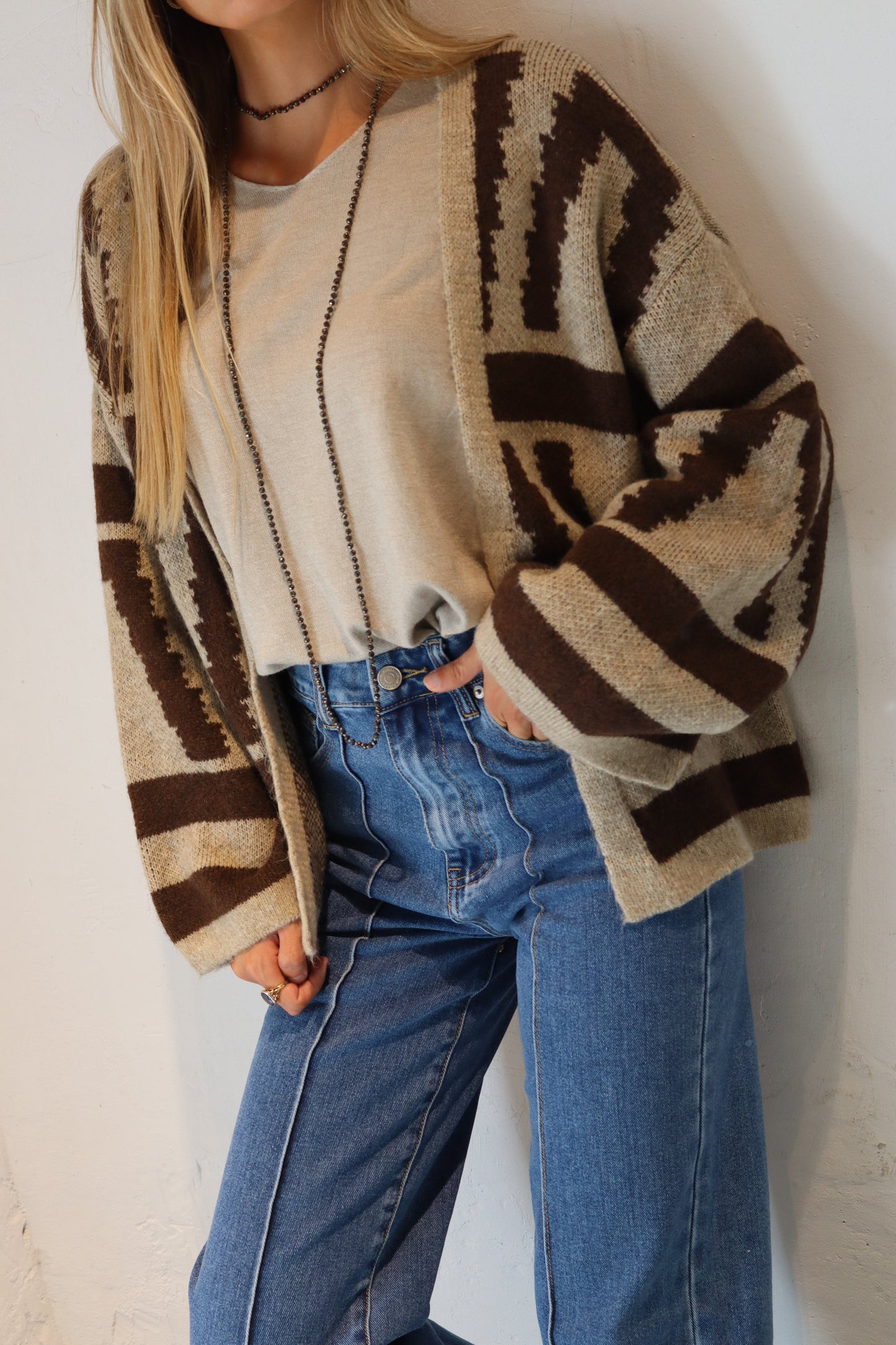 CHAQUETA ANI BEIGE
