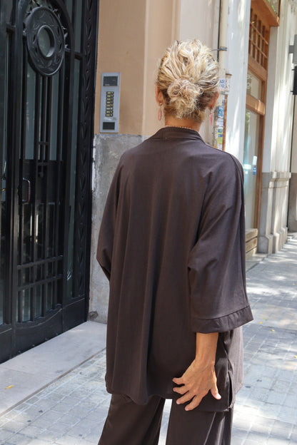 KIMONO GEMA CHOCOLATE