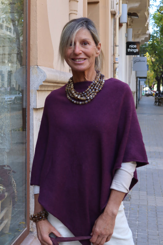 PONCHO LETI BERENJENA