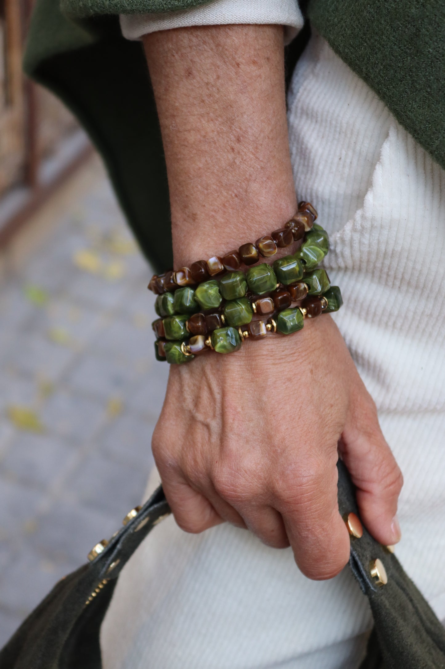PULSERA INMA VERDE