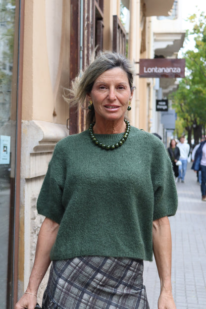 JERSEY MANGA CORTA VERDE