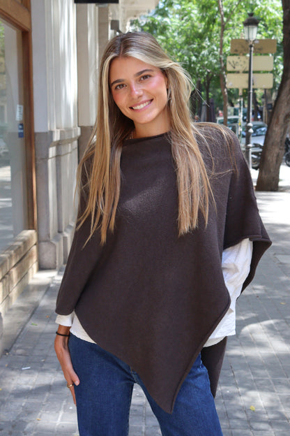 PONCHO PAULA CHOCOLATE