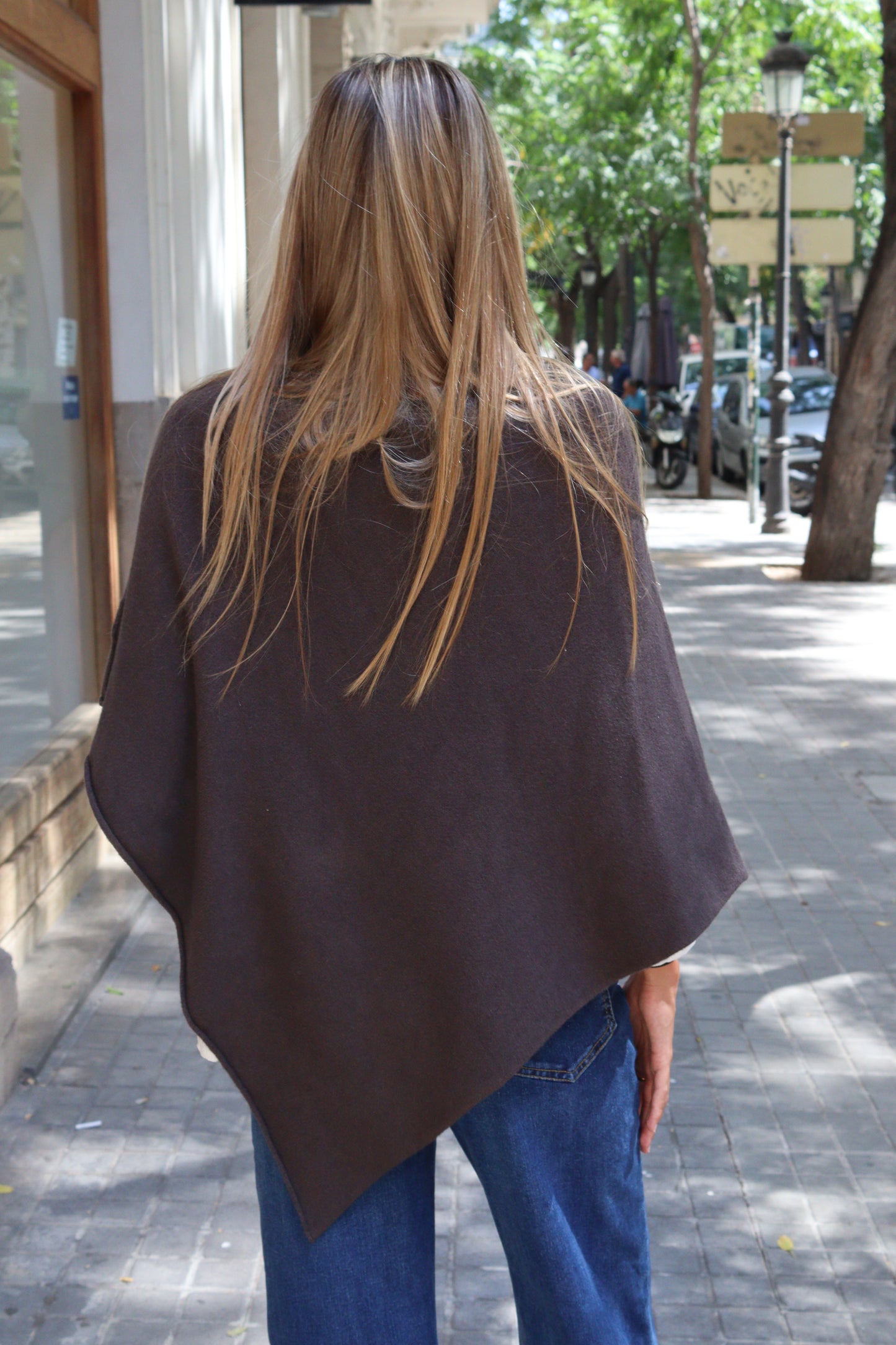 PONCHO PAULA CHOCOLATE