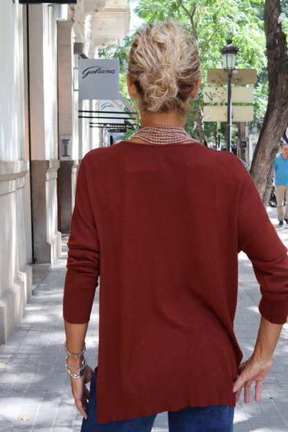 JERSEY MERAKI ROJO TEJA