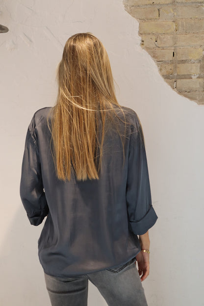 CAMISA MONACO GRIS