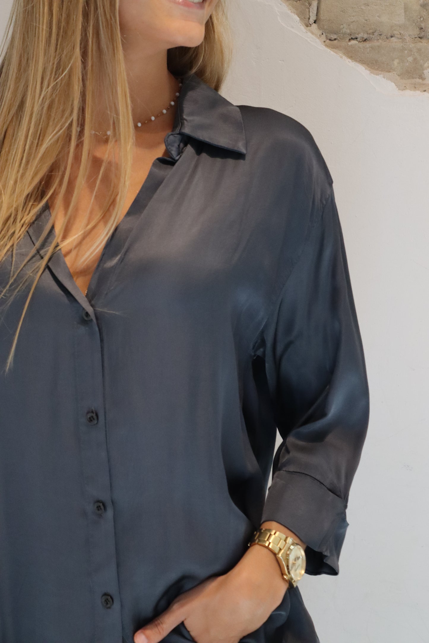 CAMISA MONACO GRIS